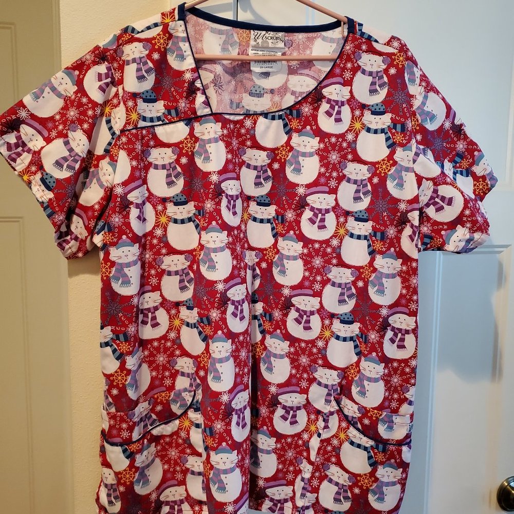 Womens Scrub Top- UA size @XL